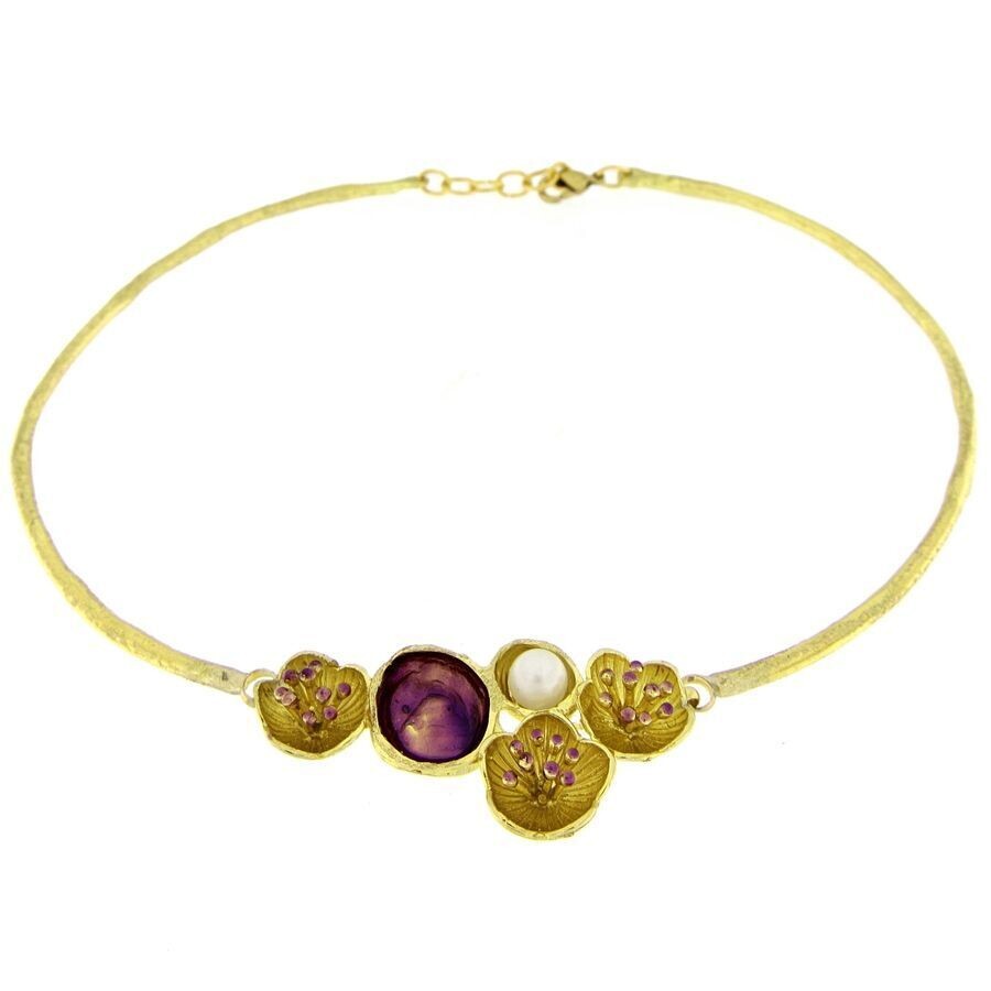 Single Camellia Necklace