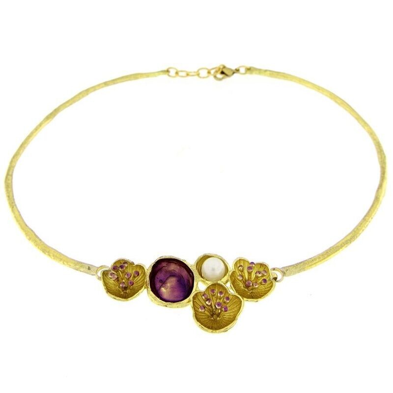 Single Camellia Necklace