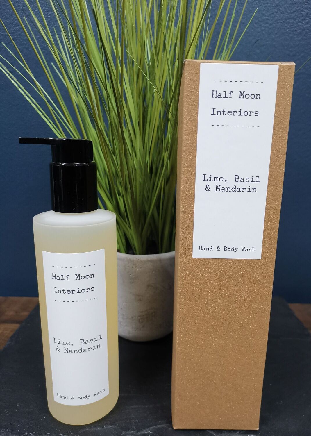 Hand + Body Wash: Lime, Basil + Mandarin
