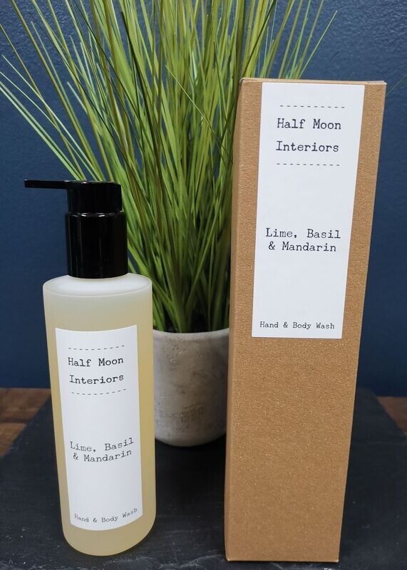 Hand + Body Wash: Lime, Basil + Mandarin