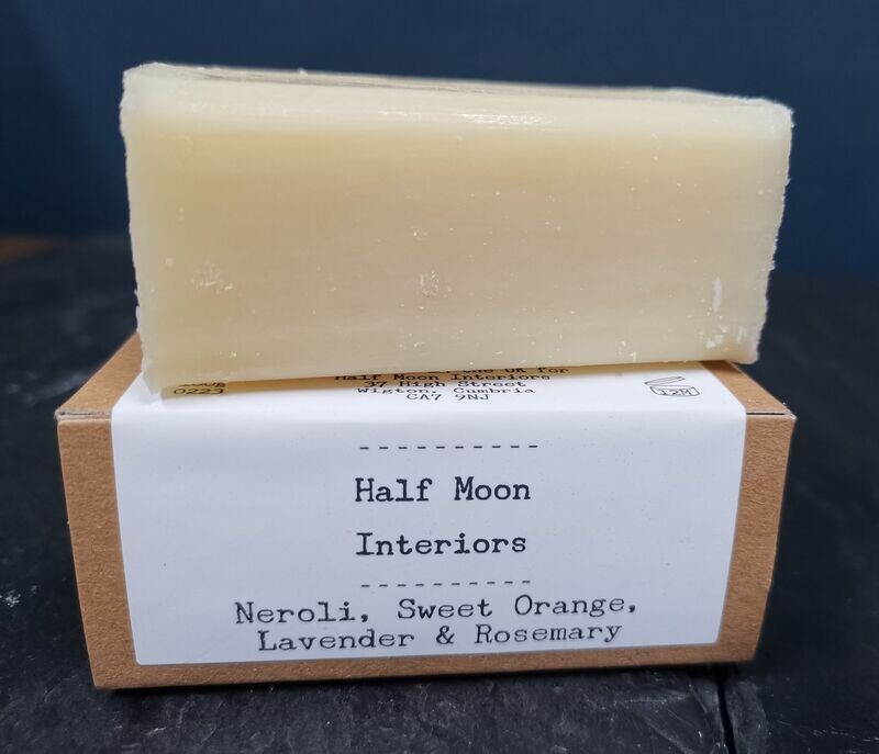 Organic Base Soap Bar: Neroli, Sweet Orange, Lavender + Rosemary