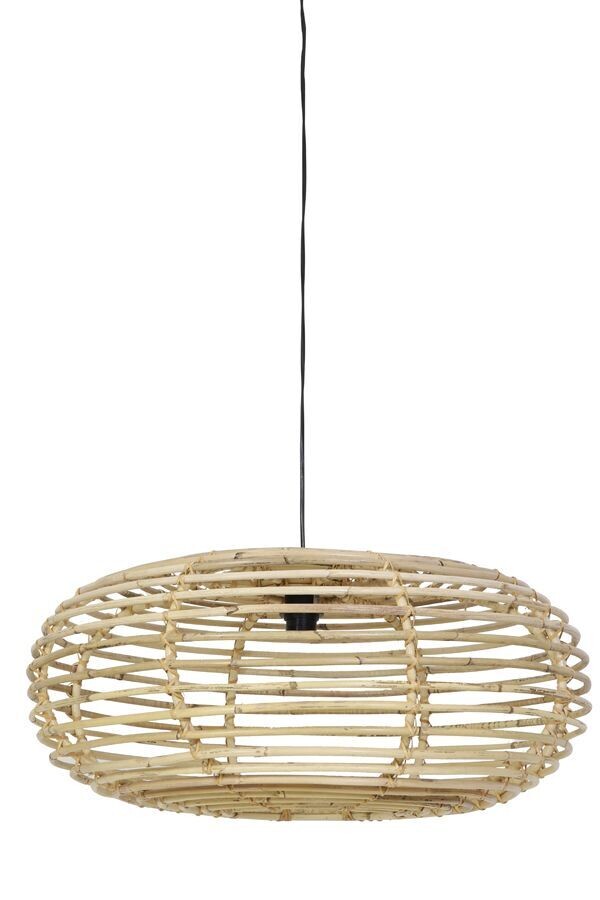 Rattan Hanging Lamp + Bulb