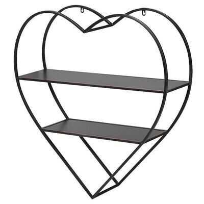 Heart Shaped Wall Shelves