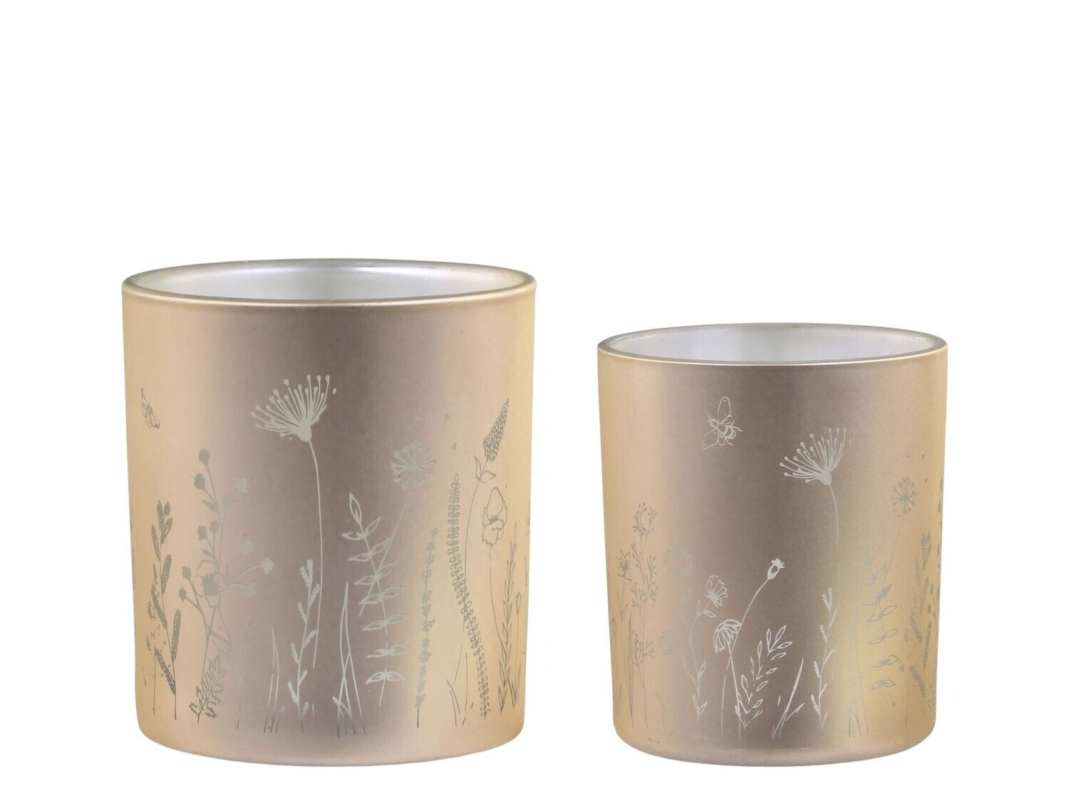 Flower Tealight Holders (set of 2)