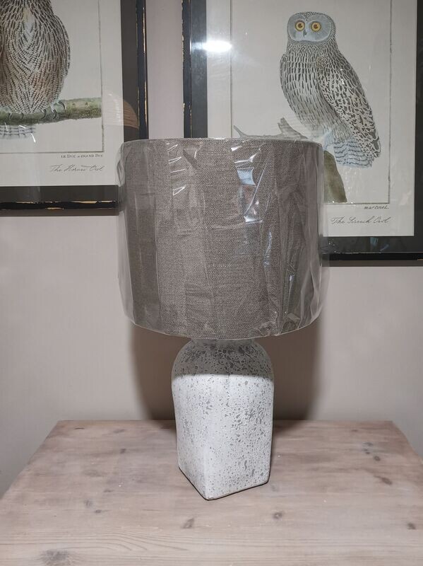 Hekla Table Lamp, Shade + Bulb