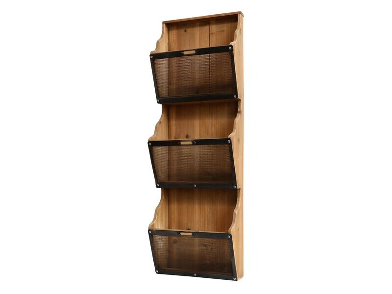 Wall Mounted Magazine Rack