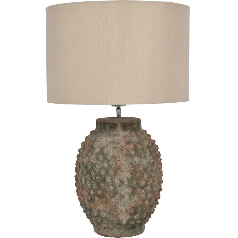 Remus Terracotta Table Lamp with Shade
