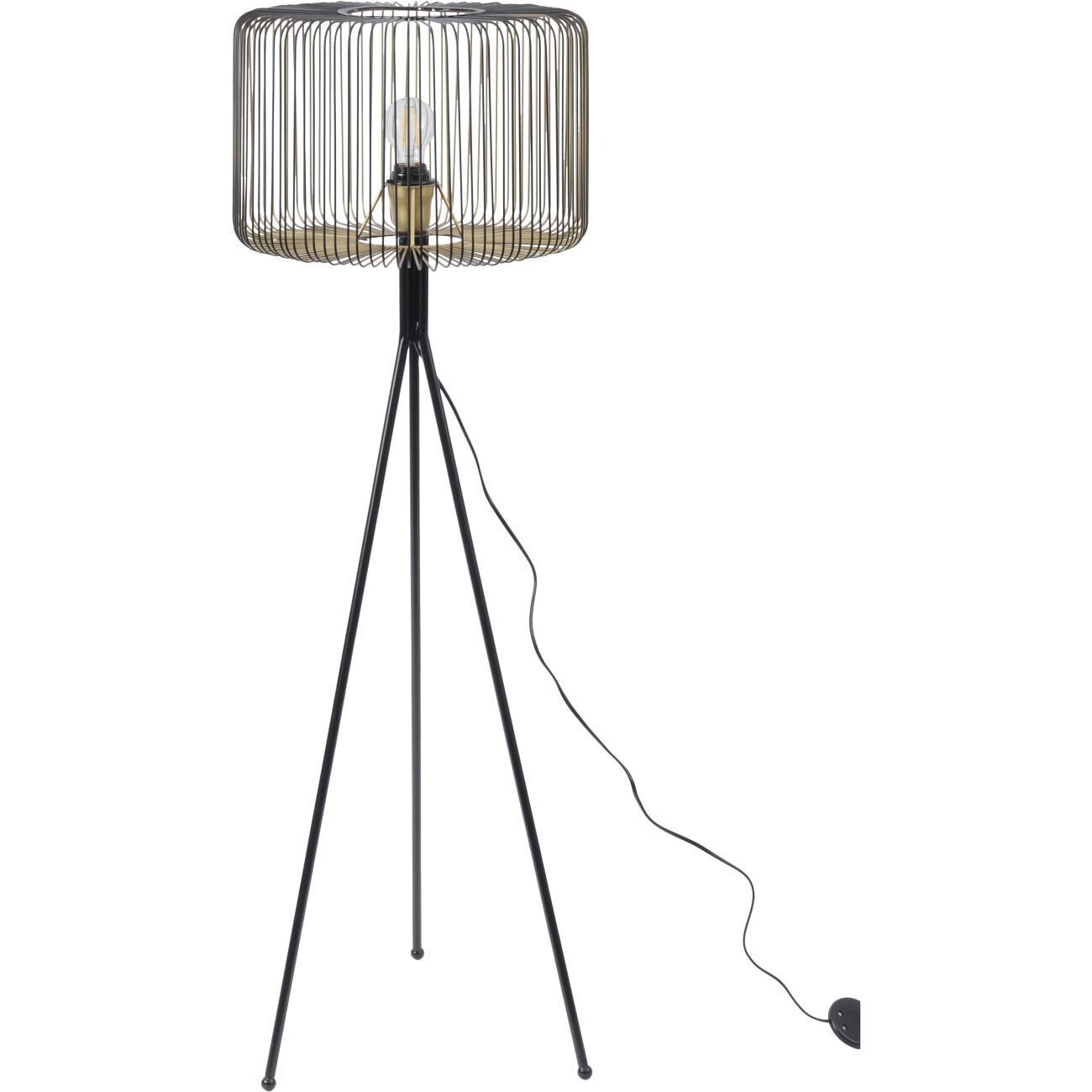 Tova Decorative Floor Lamp with Shade + Bulb
