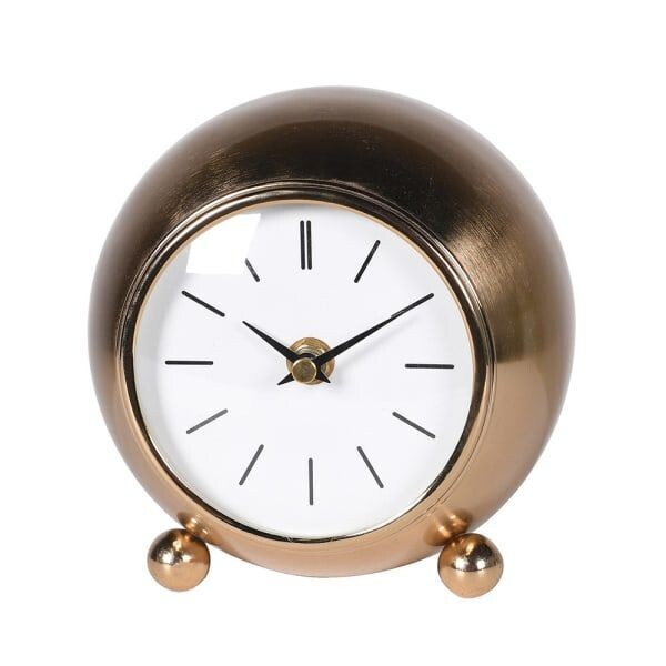 Retro Antique Brass Table Clock