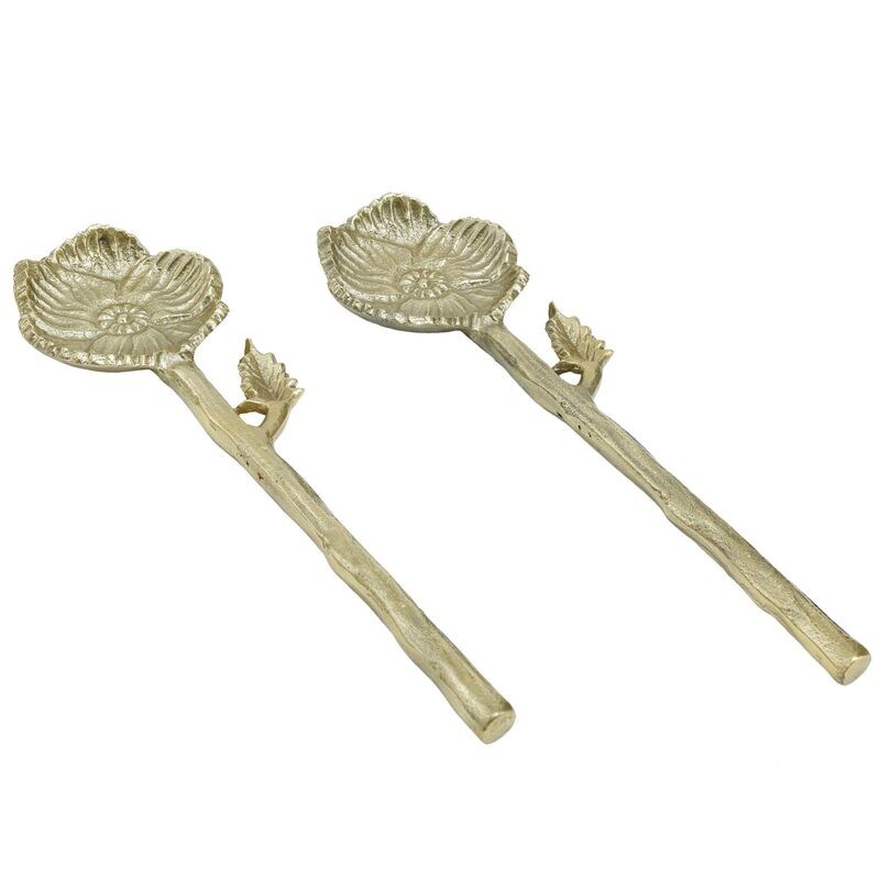 Flower Salad Servers