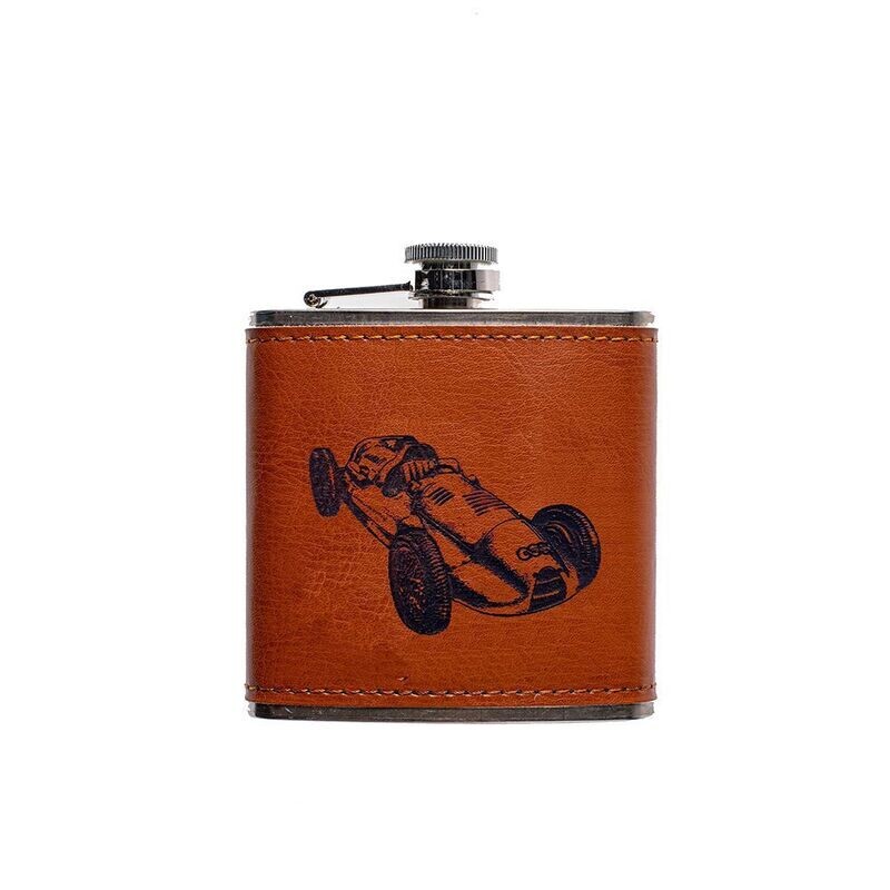 Hip Flask: Racing Car