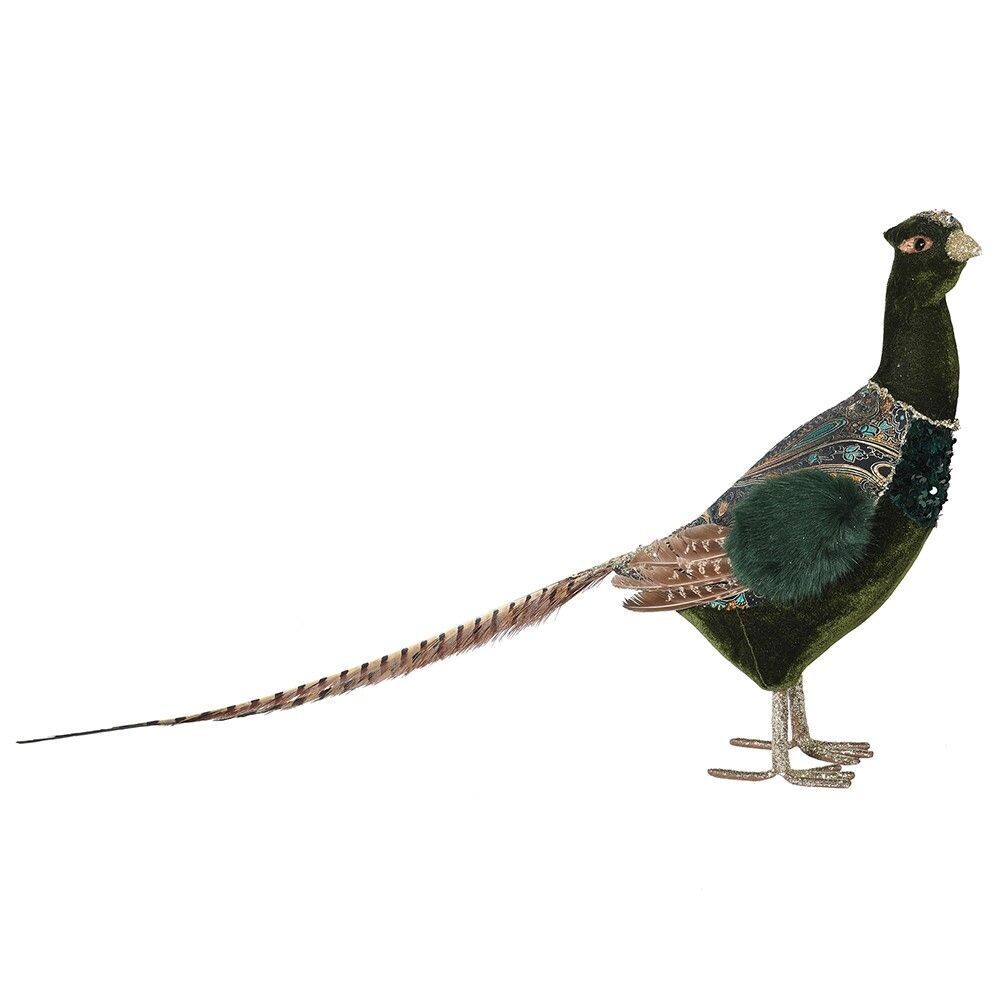 Large Green Standing Pheasant