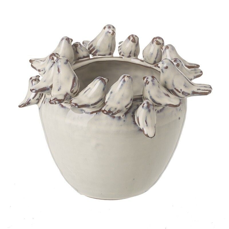 Pot With Birds