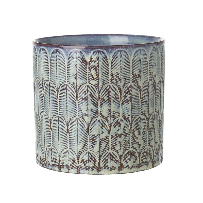 Patterned Ceramic Pot