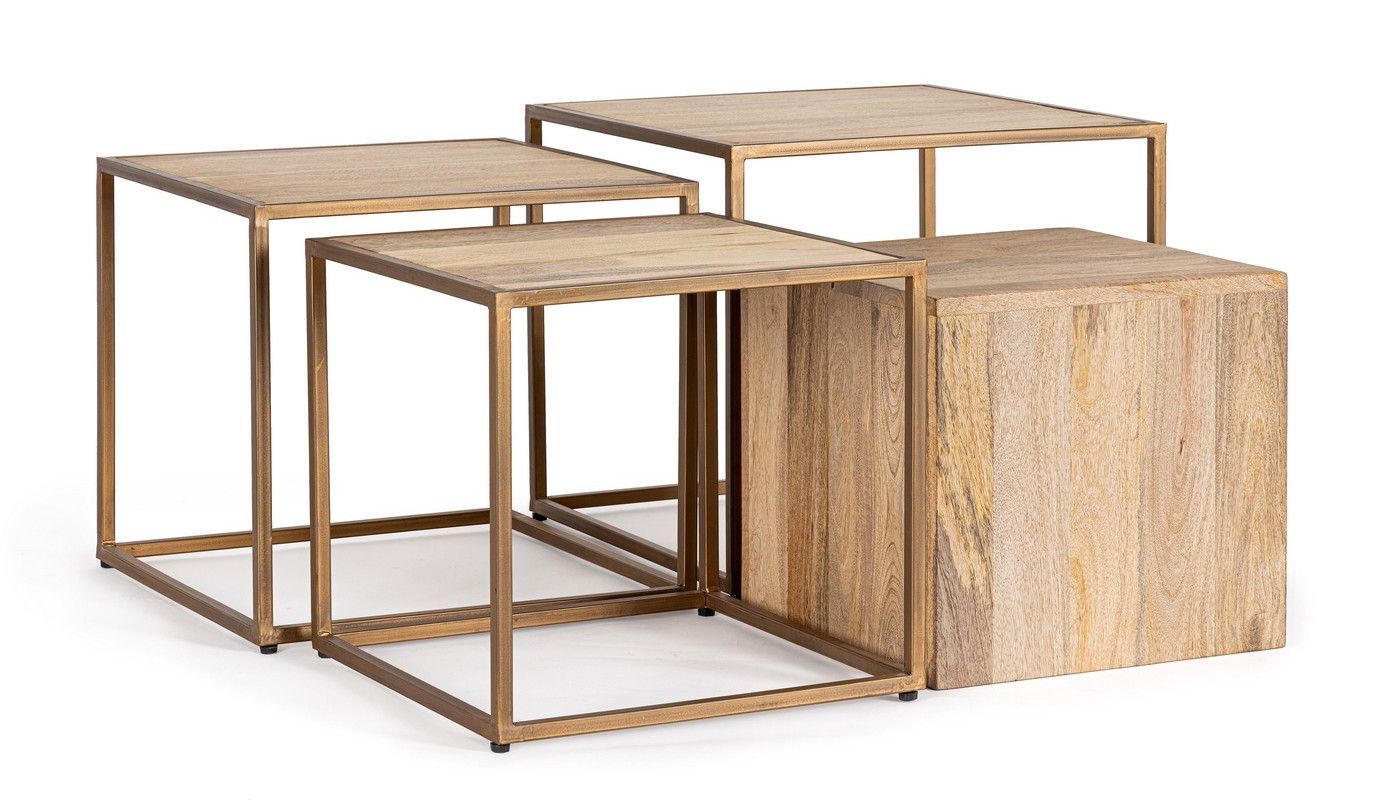 Jaidev Coffee Table Set (set of 4)