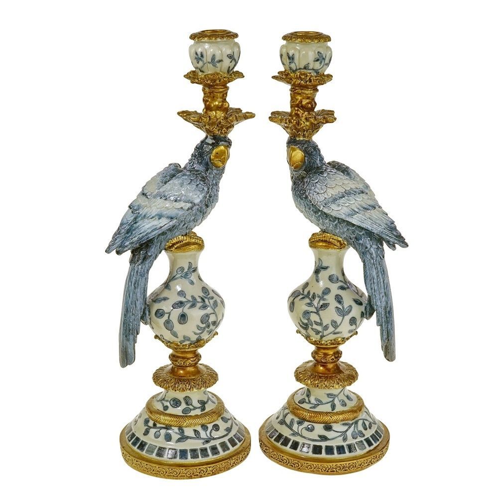 Parrot Candlesticks (set of 2)