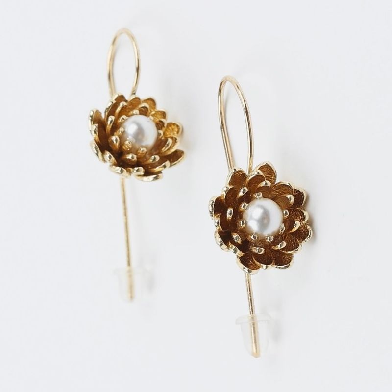 Petal  Drop Earrings