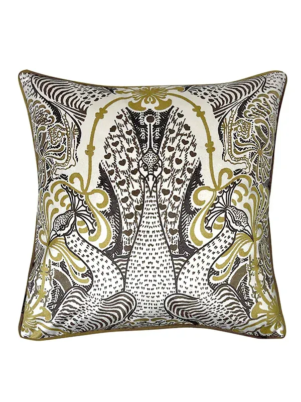 Peacock Cushion