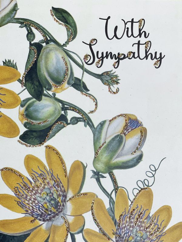 'With Sympathy' Card