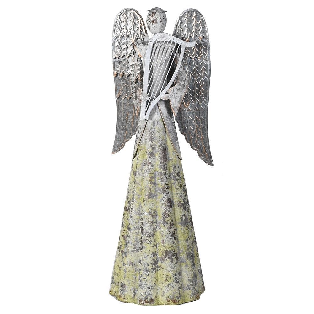 Iron Angel with Harp