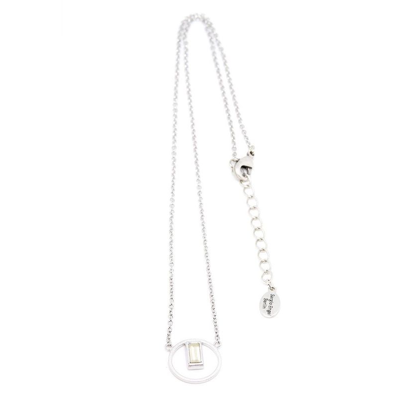 Baguette Stone Necklace