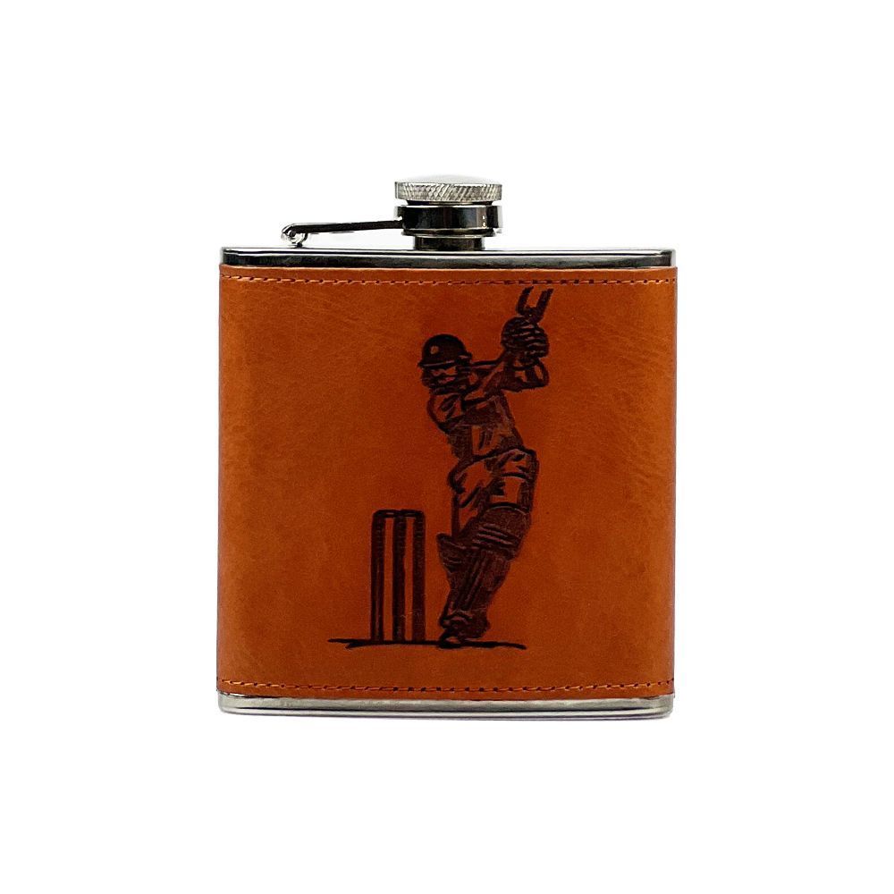 Hip Flask: Cricket