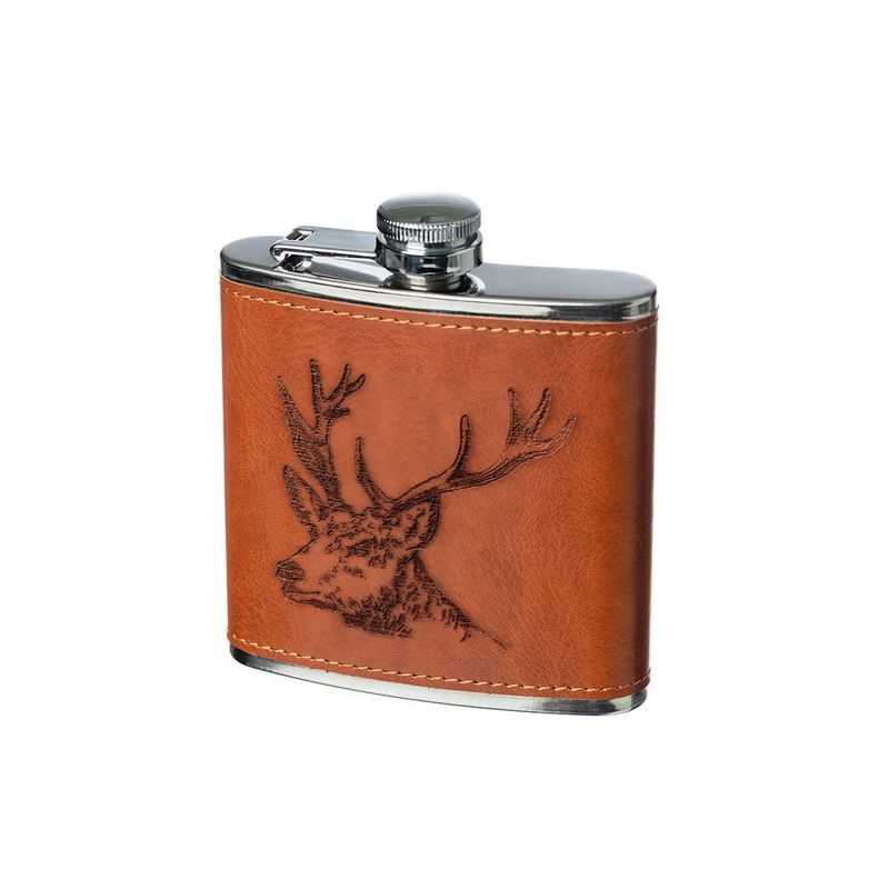 Hip Flask: Stag