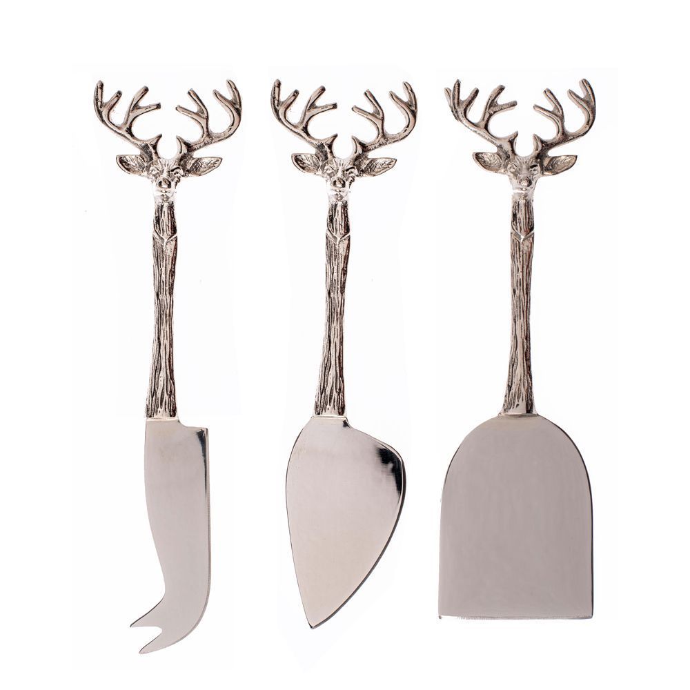 Stag Cheese Knives