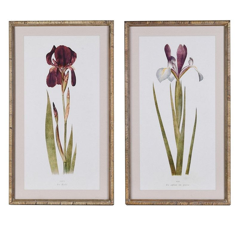 Iris Wall Art (individually priced)