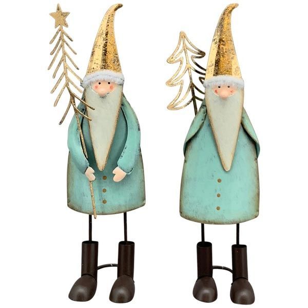Teal Santa (individually priced)