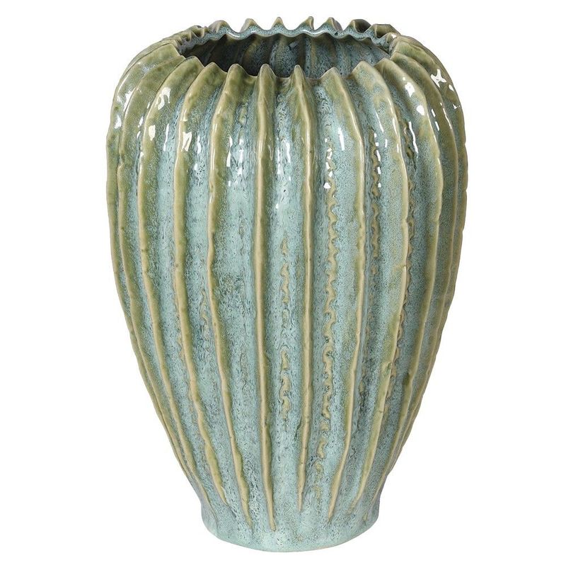 Handmade Green Ceramic Vase