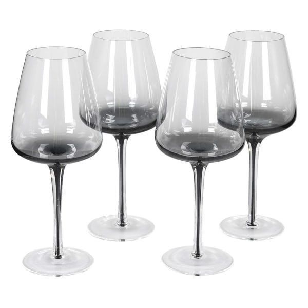 Smokey White Wine Glasses (set of 4)