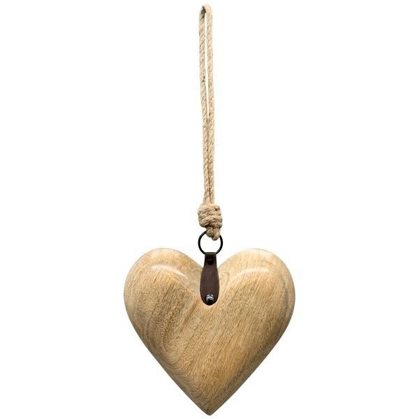 Hanging Wooden Heart (medium)