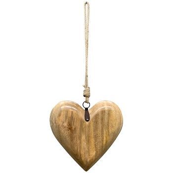 Hanging Wooden Heart (large)
