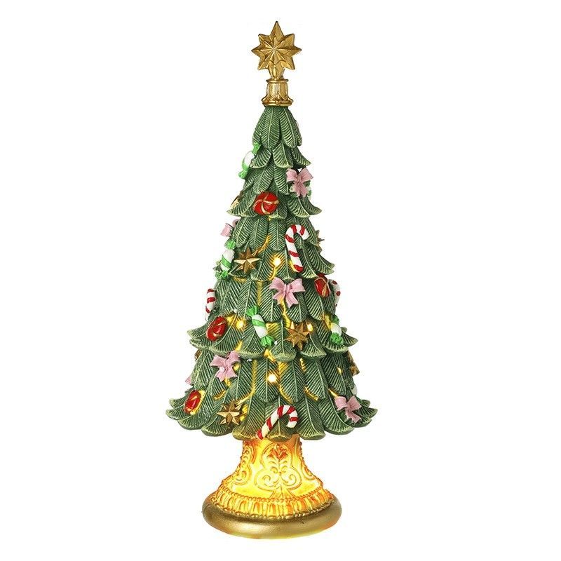 Tall Light Up Christmas Tree
