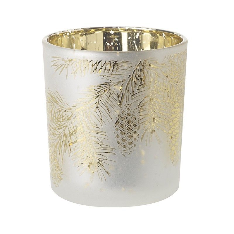 Frosted Glass  Tealight Holder