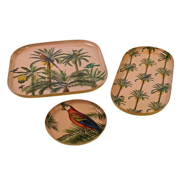 Tropical Trays (set of 3)