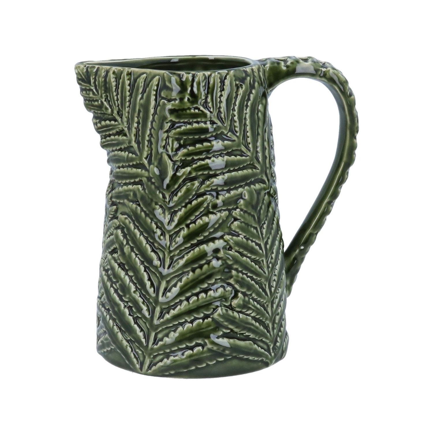 Green Fern Jug