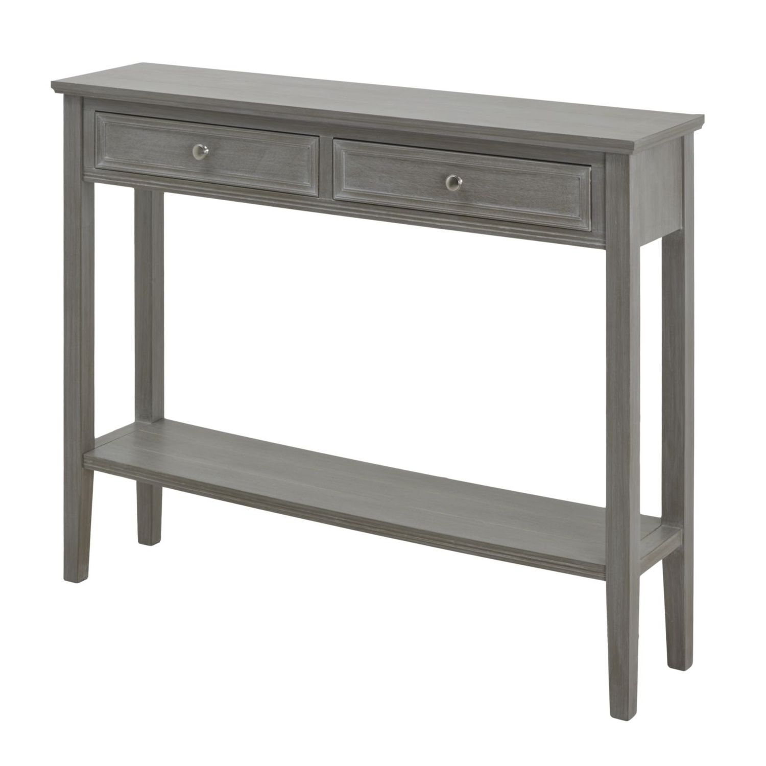 Two Drawer Console Table