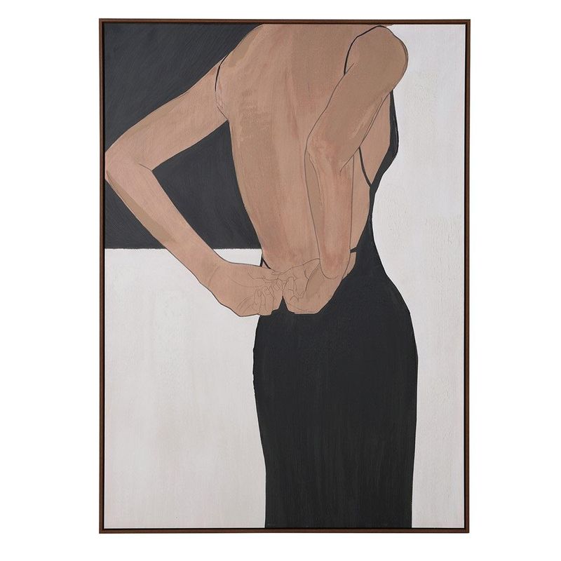 'Little Black Dress' Canvas