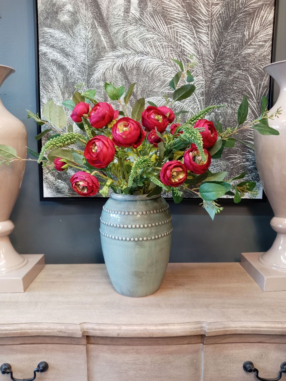 Red Ranunculi Arrangement