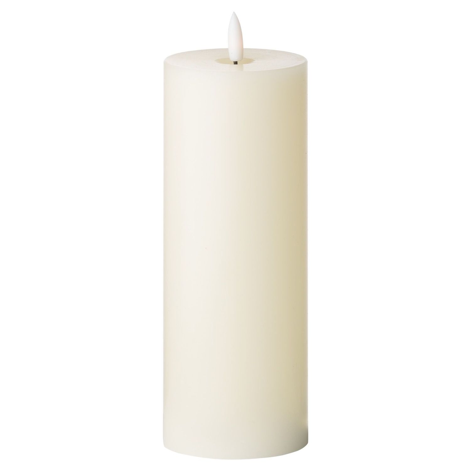 Natural Glow  LED Cream Wax Candle (3 x 8)