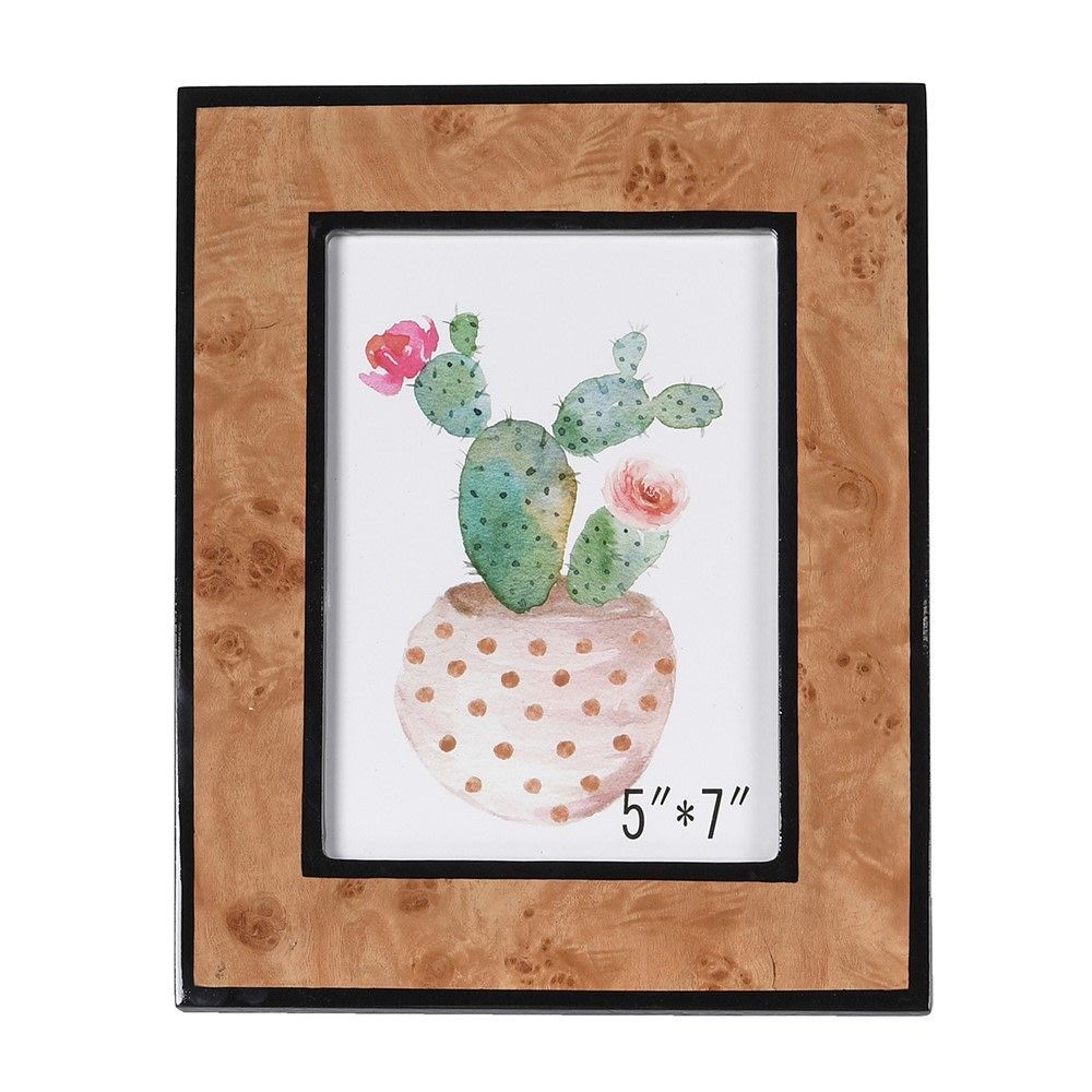Burl Photo Frame