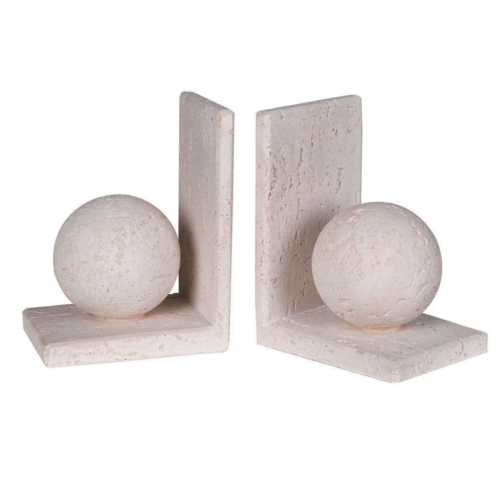 Set of 2 Sphere Bookends