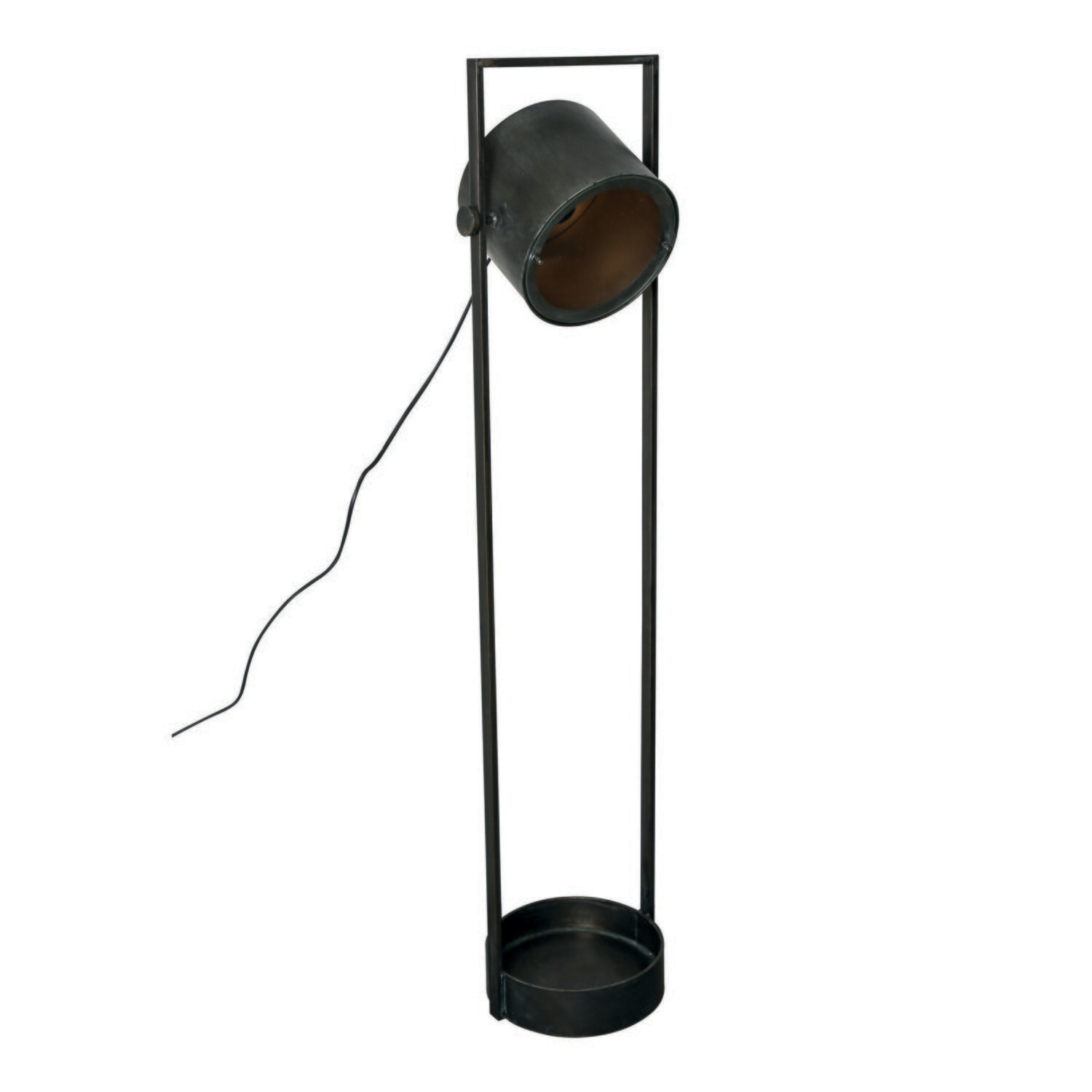 Black Metal Floor Lamp