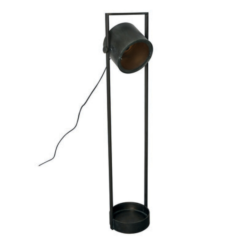 Black Metal Floor Lamp