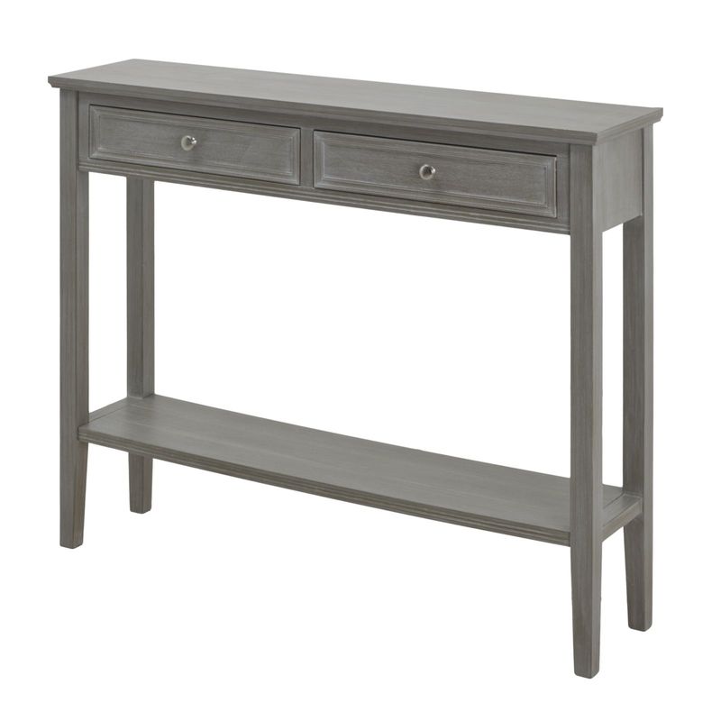 Two Drawer Console Table