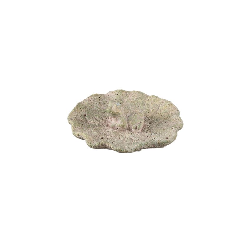 Leaf Plate with Frog: large