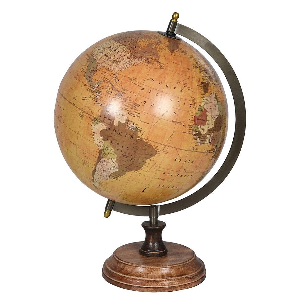 Antique Style World Globe