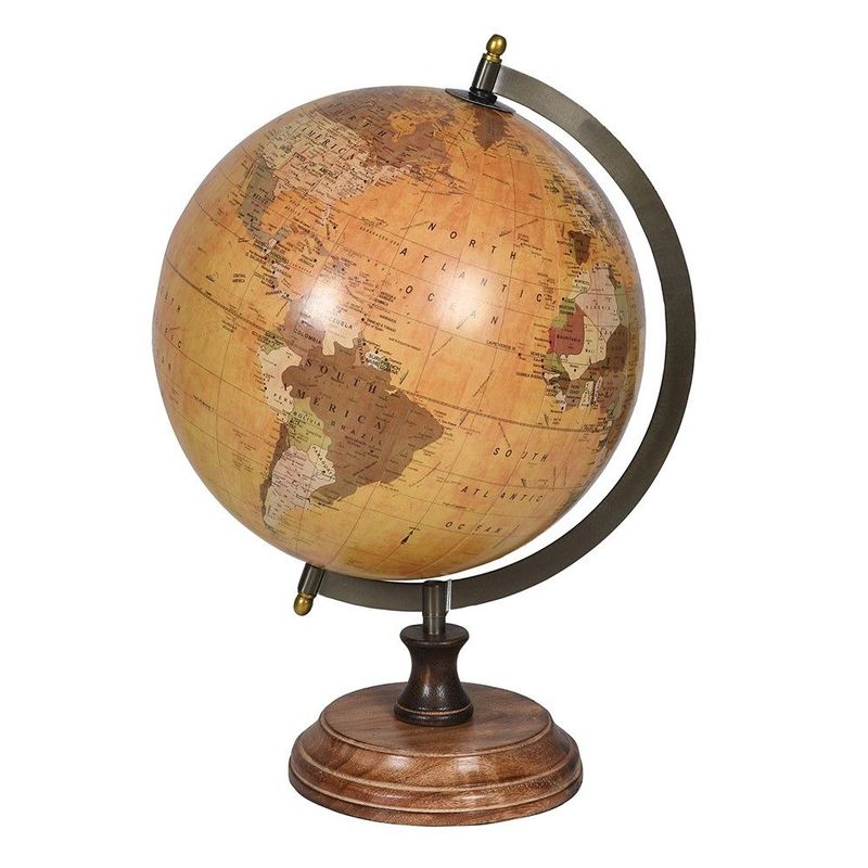 Antique Style World Globe